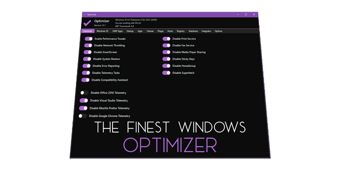 Optimizer 使用教程：Windows 系统优化清理开源工具